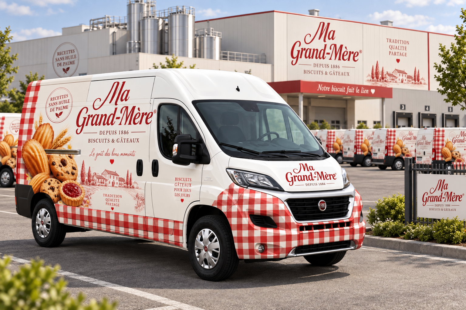 Ma Grand-Mère distribution truck